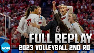 Nebraska vs Missouri 2023 NCAA volleyball second round  FULL REPLAY [upl. by Hasila]