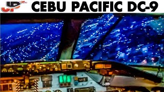 In the Cockpit CEBU PACIFIC Douglas DC9 2004 [upl. by Meares887]