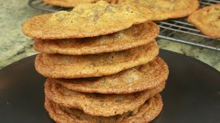 Crispy Chocolate Chip Cookies You Will Ever Need [upl. by Gebler]