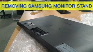 Remove Samsung Monitor Stand [upl. by Stacie]