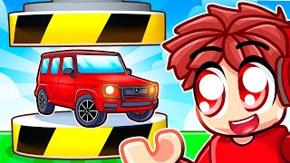 Spending 100000 on CAR CRUSHER 2 in Roblox [upl. by Swan206]