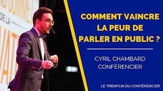 Comment Vaincre La Peur De Parler En Public   Conférence 2023  Cyril Chambard [upl. by Nnylhtak151]