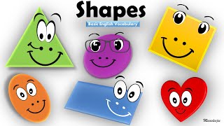 Shapes Name  Learn Shapes Name in English  Different Shapes Name Basic English LearningUnit  06 [upl. by Yves767]