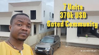 4 bedroom Houses in Gated Community at Manet Spintex Road Area Accra Ghana built by Spotlight Homes [upl. by Ramah]