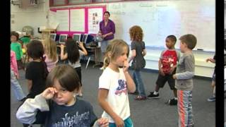 K D1d Kindergarten Dance Lesson 1 Freeze Dance [upl. by Hibben]