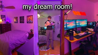 Building My DREAM Room MAKEOVER  TRANSFORMATION [upl. by Anauq495]