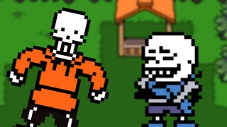 UNDERSWAP  Meet Papyrus and Sans [upl. by Ettennyl]