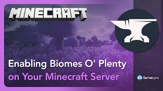 How to setup Biomes O Plenty in your server  Minecraft Java [upl. by Comethuauc]