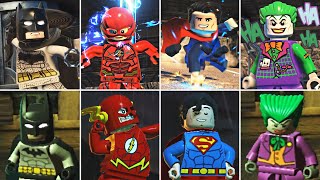 Evolution of Characters in LEGO DC Videogames [upl. by Nahoj]