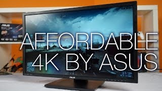 ASUS PB287Q 4K Monitor Unboxing and Review ft Comparison VS Samsung U28D590D [upl. by Eirot808]