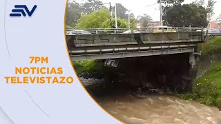 Culmina la sequía en 4 ríos de Cuenca debido a lluvias  Televistazo  Ecuavisa [upl. by Margaret]