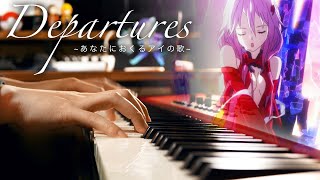 EGOIST  Departures  Guilty Crown ED  Relaxing Piano Project｜SLSMusic [upl. by Nevai869]