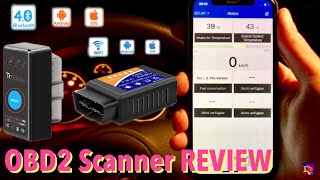 KFZ Fehlersuche mit OBD2 Scanner  WiFi amp Bluetooth iOS amp Android  Review Test TrekPow [upl. by Ardnuassac305]