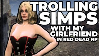 Using My Girlfriend to Bait Simps in Red Dead Roleplay [upl. by Coppola]