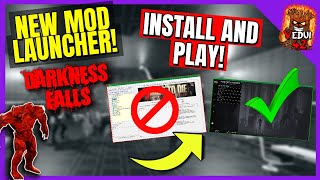 NEW MOD Launcher  HOW To install Darkness Falls MOD  A20  7 Days To Die Vedui42 [upl. by Natalina]