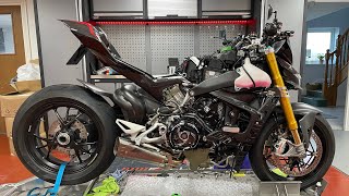 Ducati Streetfighter V4S SVF Episode 4 Ducabike DB Race AEM Factory Fullsix Carbon MotoCorse [upl. by Ines]