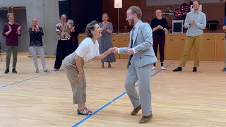 See What Happens when a Boogie Woogie and West Coast Swing Dancer Improvise Sondre amp Ardena [upl. by Quin]