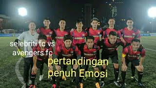 Ricuh selebriti fc vs avengers fc judika vs Rizki bilar [upl. by Nob]