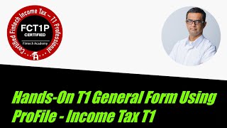 HandsOn T1 General Form Personal Taxes Using ProFile [upl. by Namra]