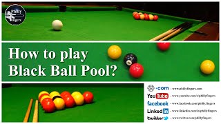 How to play Black Ball Pool bca billiards howto [upl. by Atteselrahc]