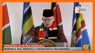 Msemaji wa serikali awakosoa maaskofu [upl. by Llereg]