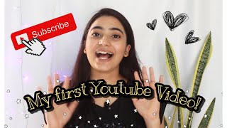 MY FIRST YOUTUBE VIDEO😋 Introducing my Youtube Channel [upl. by Ellatsirhc]