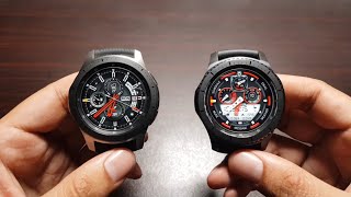 5 major differences between Galaxy Watch and Gear S3 Frontier [upl. by Elbring605]