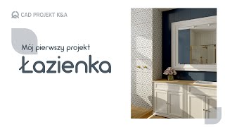 Mój pierwszy projekt  ŁAZIENKA [upl. by Nowad]