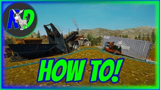 How To Set Up A Tier 3 Wash Plant In Gold Rush [upl. by Hpesojnhoj]