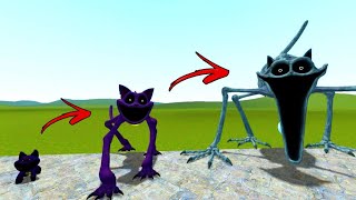 EVOLUTION OF NIGHTMARE CATNAP BOSS POPPY PLAYTIME CHAPTER 3 In Garrys Mod [upl. by Yddur]