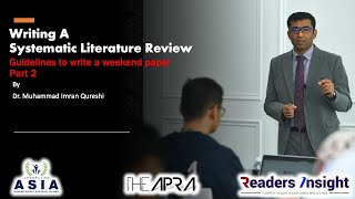 Writing A Systematic Literature Review Part 2 [upl. by Jaynes]