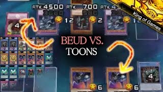 YuGiOh Duel Links King of Games  Toon World  Relinquished Deck [upl. by Freberg496]