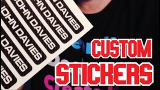 Printing And Packing Custom Sticker Orders BN20  You Should Sell on Ebay And Etsy [upl. by Oderfodog676]