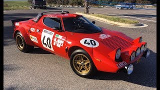 1975 Lancia Stratos HF Group 4 Works  One Take [upl. by Seuqirdor]