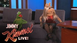 Kermit the Frog amp Miss Piggy on Jimmy Kimmel Live [upl. by Aikcir911]