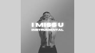 Capo Plaza Tony Boy  I MISS U  INSTRUMENTAL [upl. by Aitekram]