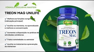 Treon Mag Treonato de Magnésio Unilife  Energia do Corpo [upl. by Nyliak]