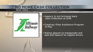 Illinois Tollway permanently eliminates cash payments [upl. by Einnos]