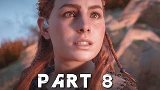 HORIZON ZERO DAWN Walkthrough Gameplay Part 8  Nora PS4 Pro [upl. by Essilevi]