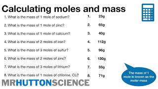 What is a mole AQA GCSE Chemistry [upl. by Karleen]