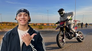 SUPERMOTO MED SKOOVBY [upl. by Elianora725]