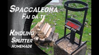 Spaccalegna Fai da Te  Kindling Splitter Homemade [upl. by Germin]