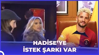 HADİSENİN SIRADAKİ ŞARKISI GALATASARAYLI MERTENSE  100de 100 Magazin [upl. by Releehw]