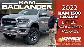 🔥 First 2022 RAM 1500 Lifted Badlander Package 🔥 [upl. by Windham425]