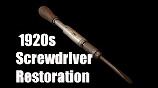 1920s Screwdriver RestorationMade in USA [upl. by Mae591]