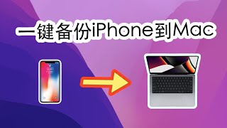 一键备份iPhone全部数据到Mac上 [upl. by Brigitta261]