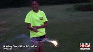 Morning Glory 36 inch Sparklers [upl. by Nilra]