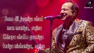 Lyrics Gumsum gumsum pyar da mausam by Rahat Fateh Ali Khan amp Sukhsinder Shinda  sad song [upl. by Phaedra]