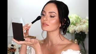 My Wedding Makeup A Bridal Tutorial \\ Chloe Morello [upl. by Thorny]