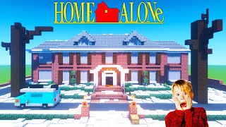 Minecraft Tutorial How To Make Kevins House From quotHome Alonequot Mccallister Family Home [upl. by Jauch]